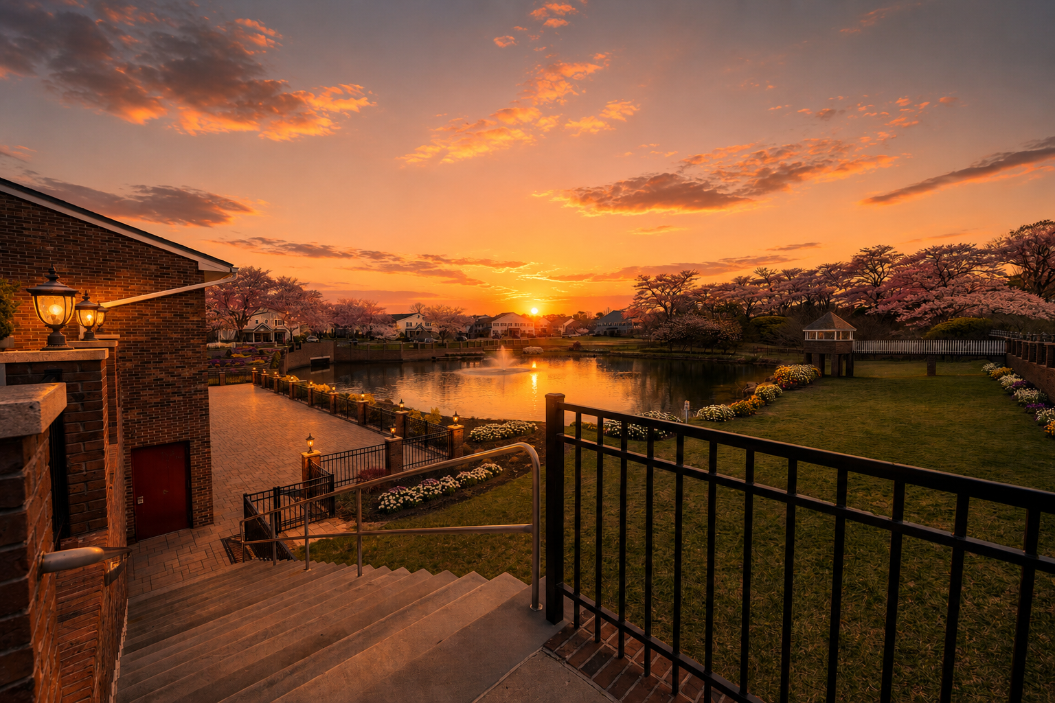 Live in a park-like setting.