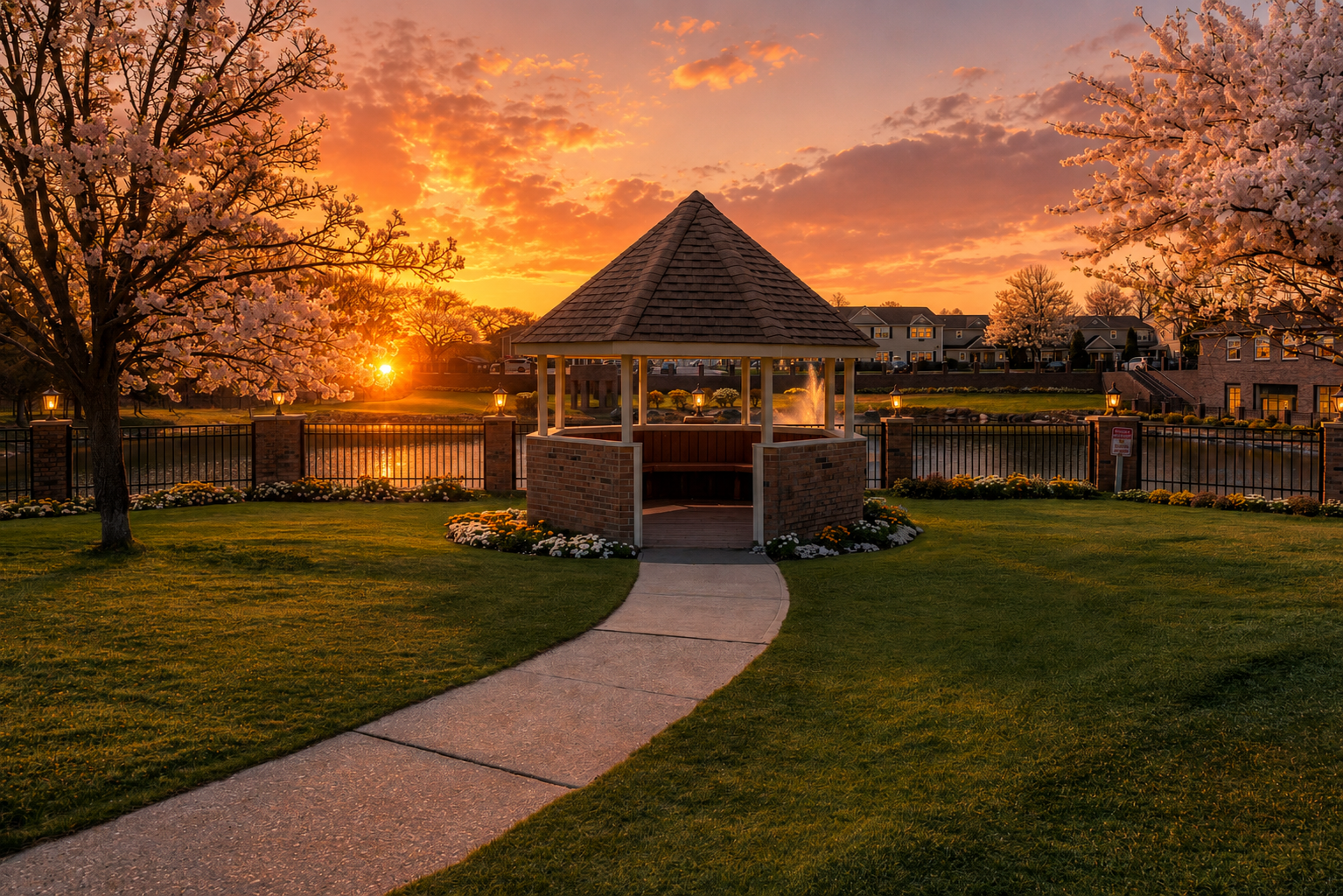 Live in a park-like setting.