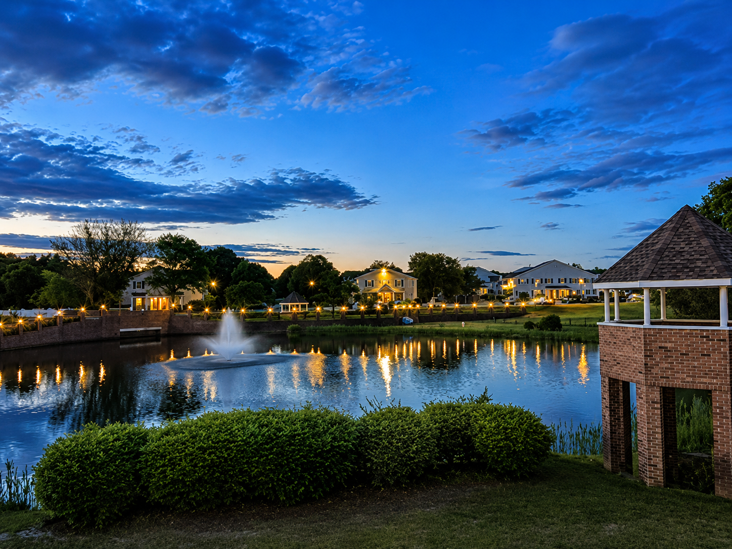 Live in a park-like setting.