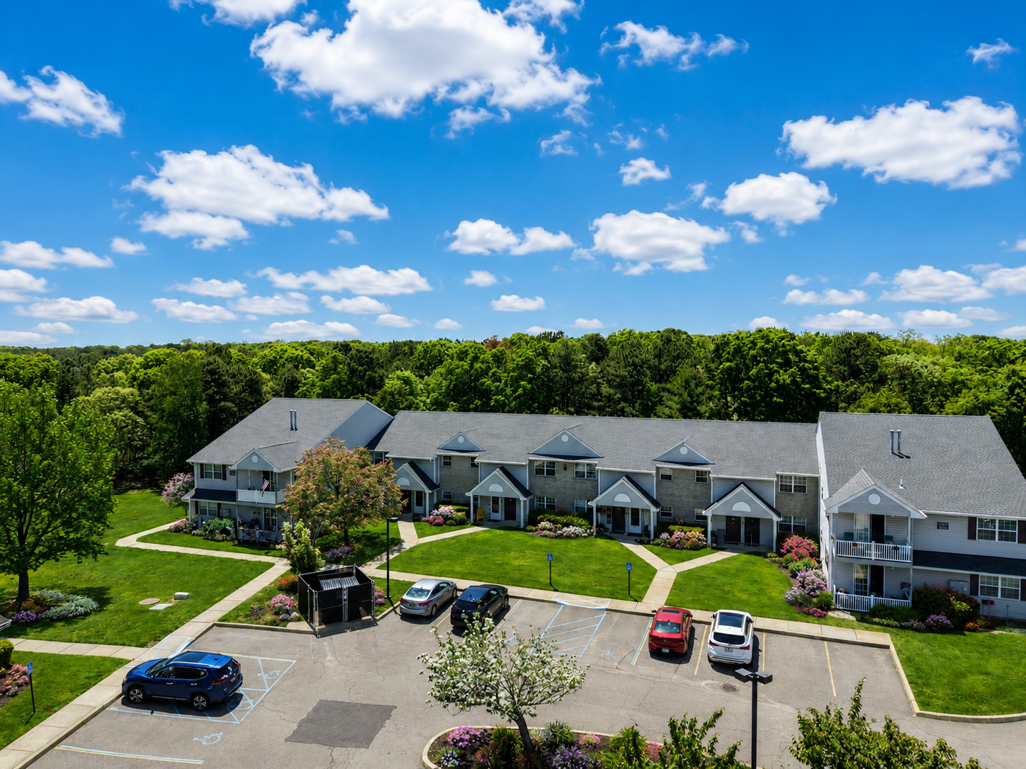 Live in a park-like setting.