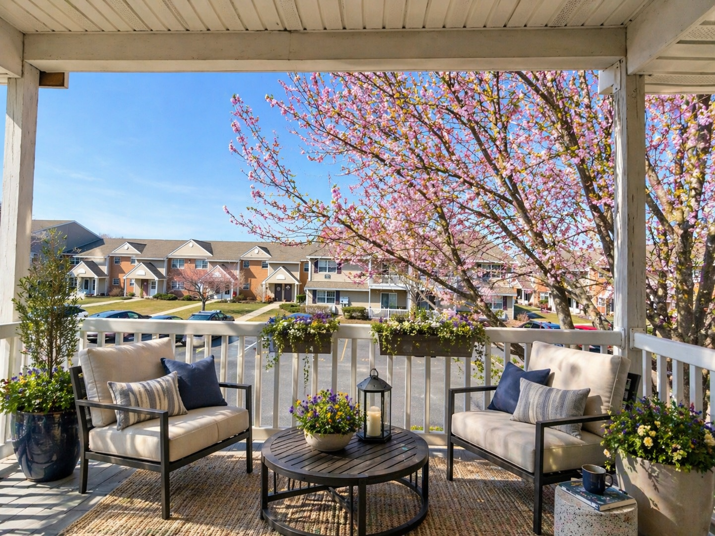Artist Rendering of Apartment with Balcony